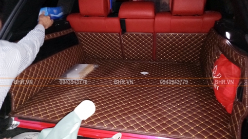 Thảm lót cốp ô tô Range Rover Autobiography giá tại xưởng, rẻ nhất Hà Nội, TPHCM